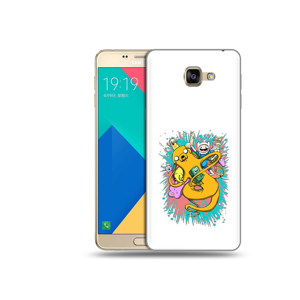 

Чехол MyPads Tocco для Samsung Galaxy A9 время приключений рисунок (PT25200.562.276), Прозрачный, Tocco