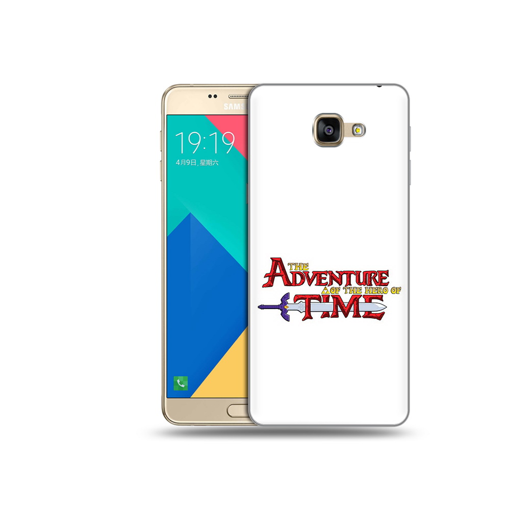 Чехол MyPads Tocco для Samsung Galaxy A9 время приключений логотип (PT25200.562.275)