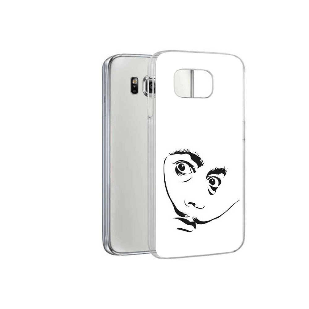

Чехол MyPads Tocco для Samsung Galaxy S6 мужчина с длинными усами (PT12300.506.487), Прозрачный, Tocco