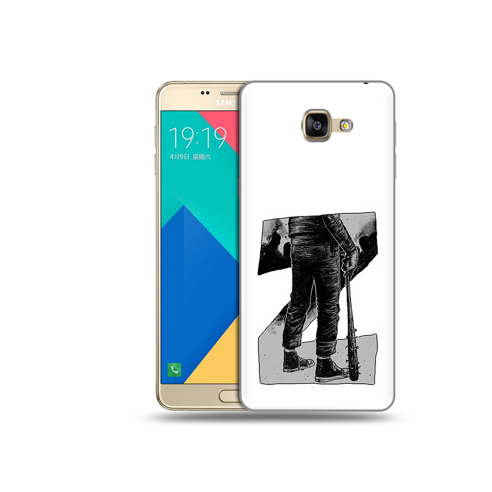 

Чехол MyPads Tocco для Samsung Galaxy A9 воин черно белый (PT25200.562.265), Tocco