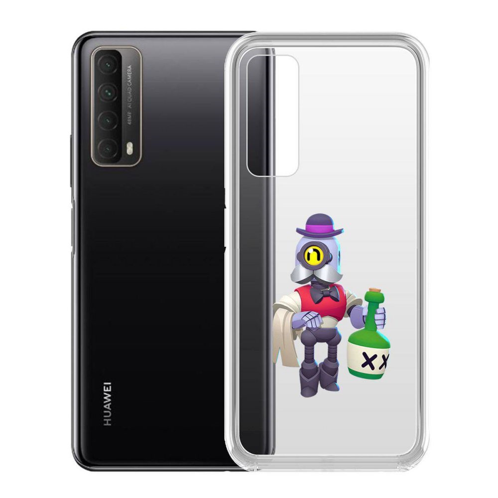 

Чехол-накладка Brawl Stars-Барли для Huawei P Smart 2021