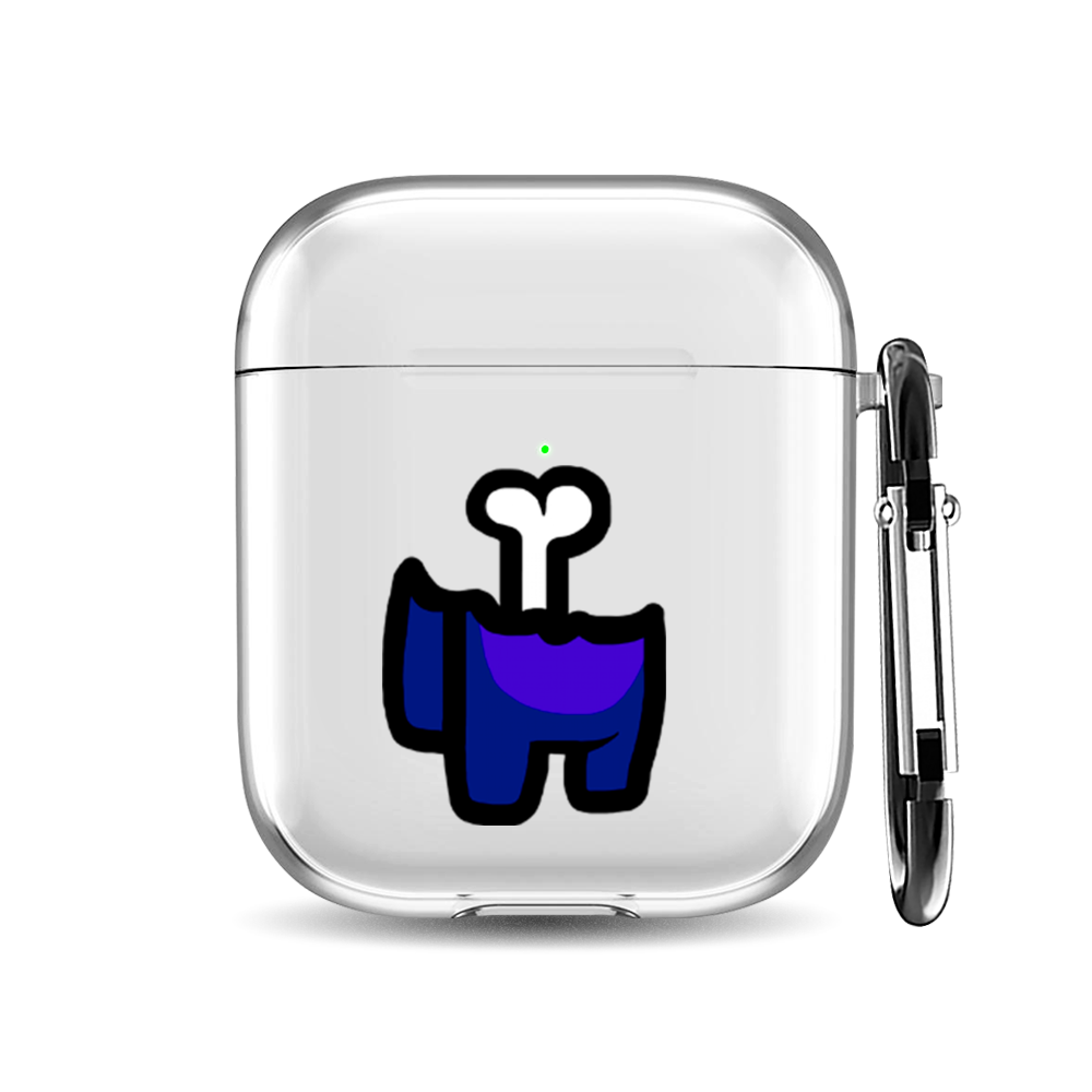 

Силиконовый чехол для наушников Airpods 1/2 "Труп синего", AIPC-410-9A-1