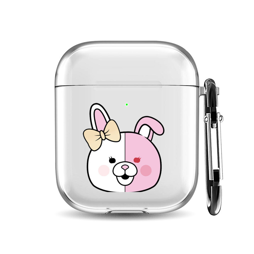 

Силиконовый чехол для наушников Airpods 1/2 "Усами", AIPC-410-9A-1