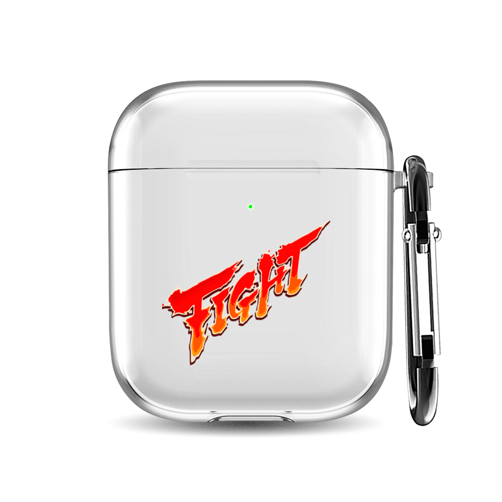 

Силиконовый чехол для наушников Airpods 1/2 "Fight!", AIPC-410-9A-1
