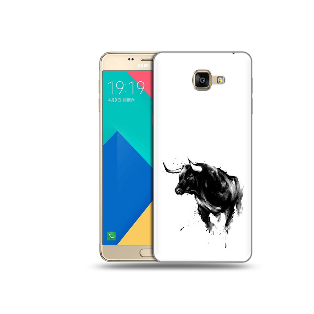 

Чехол MyPads Tocco для Samsung Galaxy A9 бык (PT25200.562.254), Прозрачный, Tocco