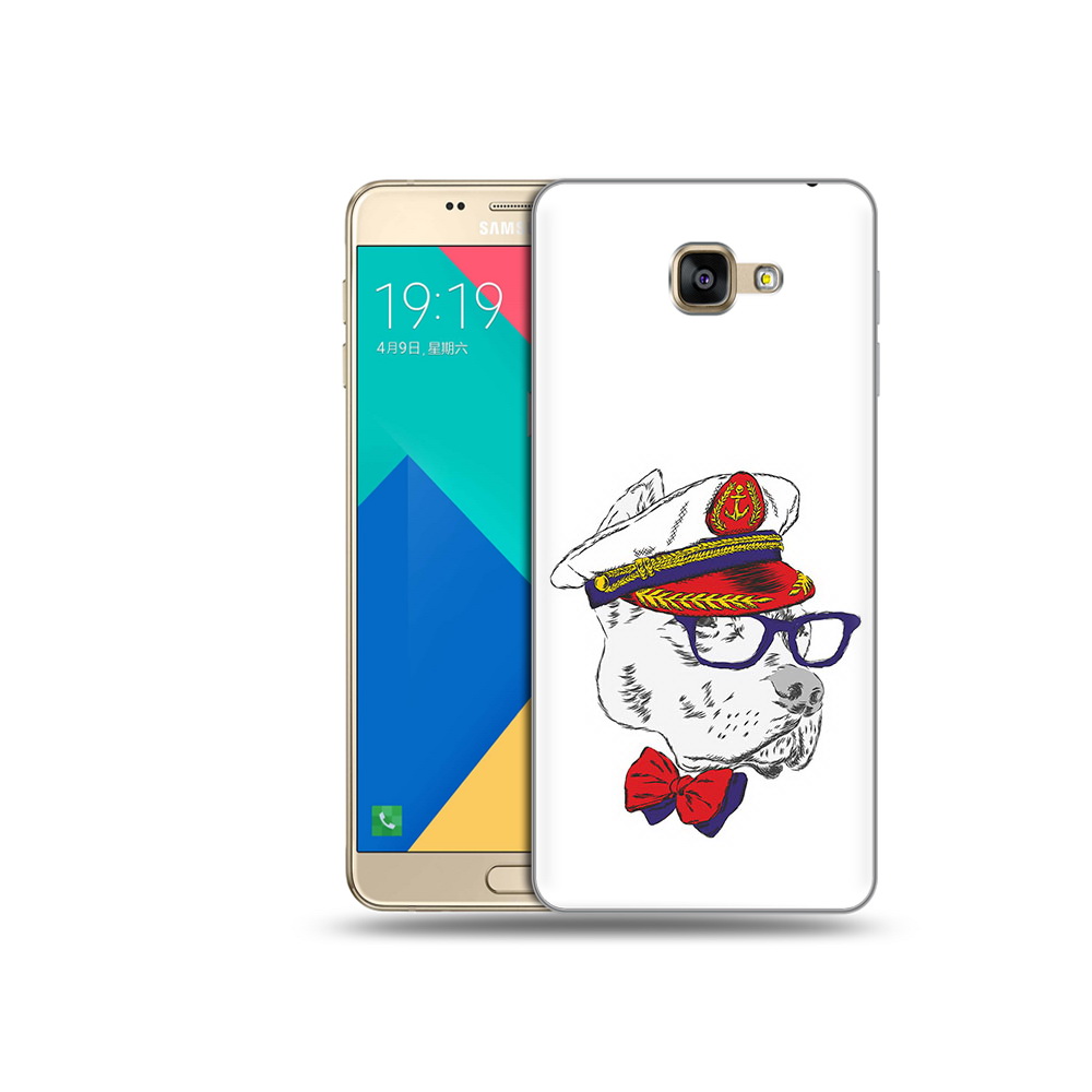 

Чехол MyPads Tocco для Samsung Galaxy A9 бульдог (PT25200.562.251), Прозрачный, Tocco