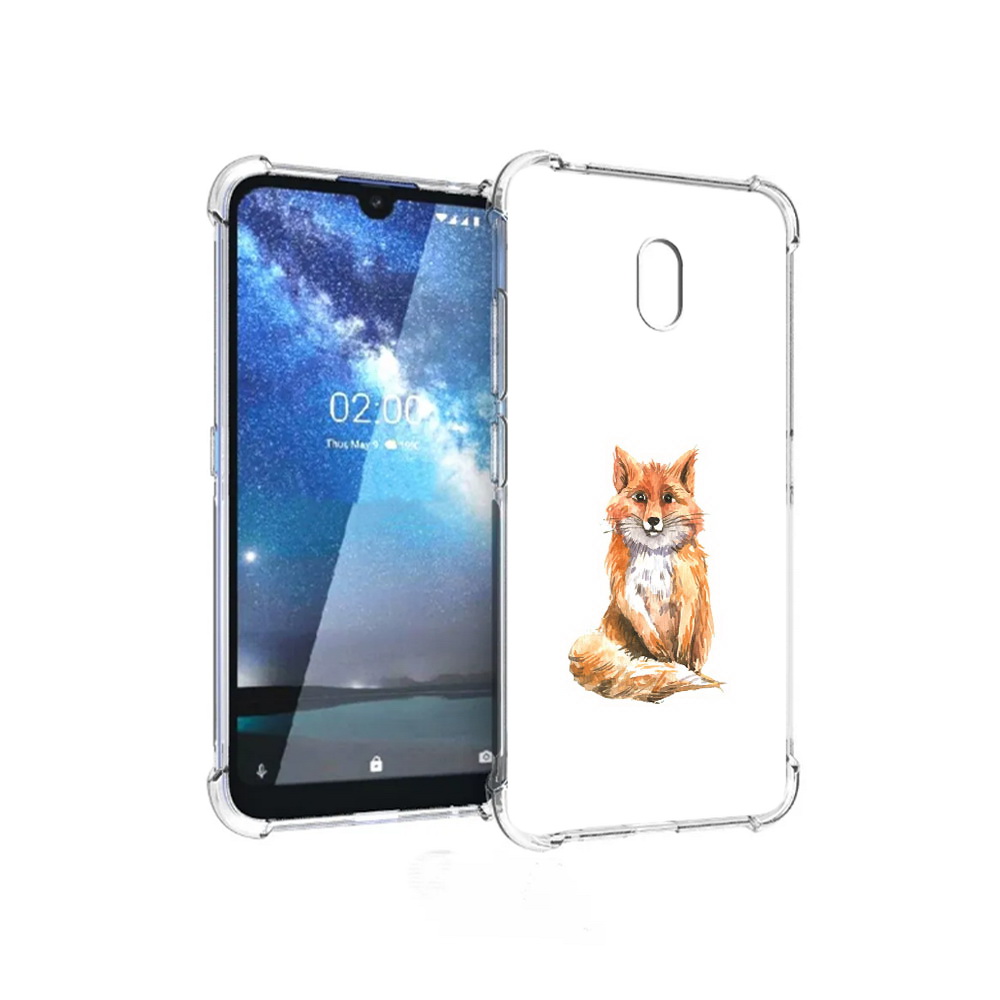 

Чехол MyPads Tocco для ZTE Blade L8 детская лиса (PT136677.443.320), Прозрачный, Tocco