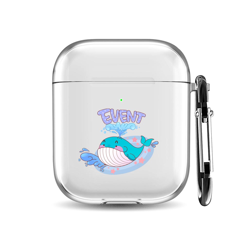 

Силиконовый чехол для наушников Airpods 1/2 "Event кит", AIPC-410-9A-1