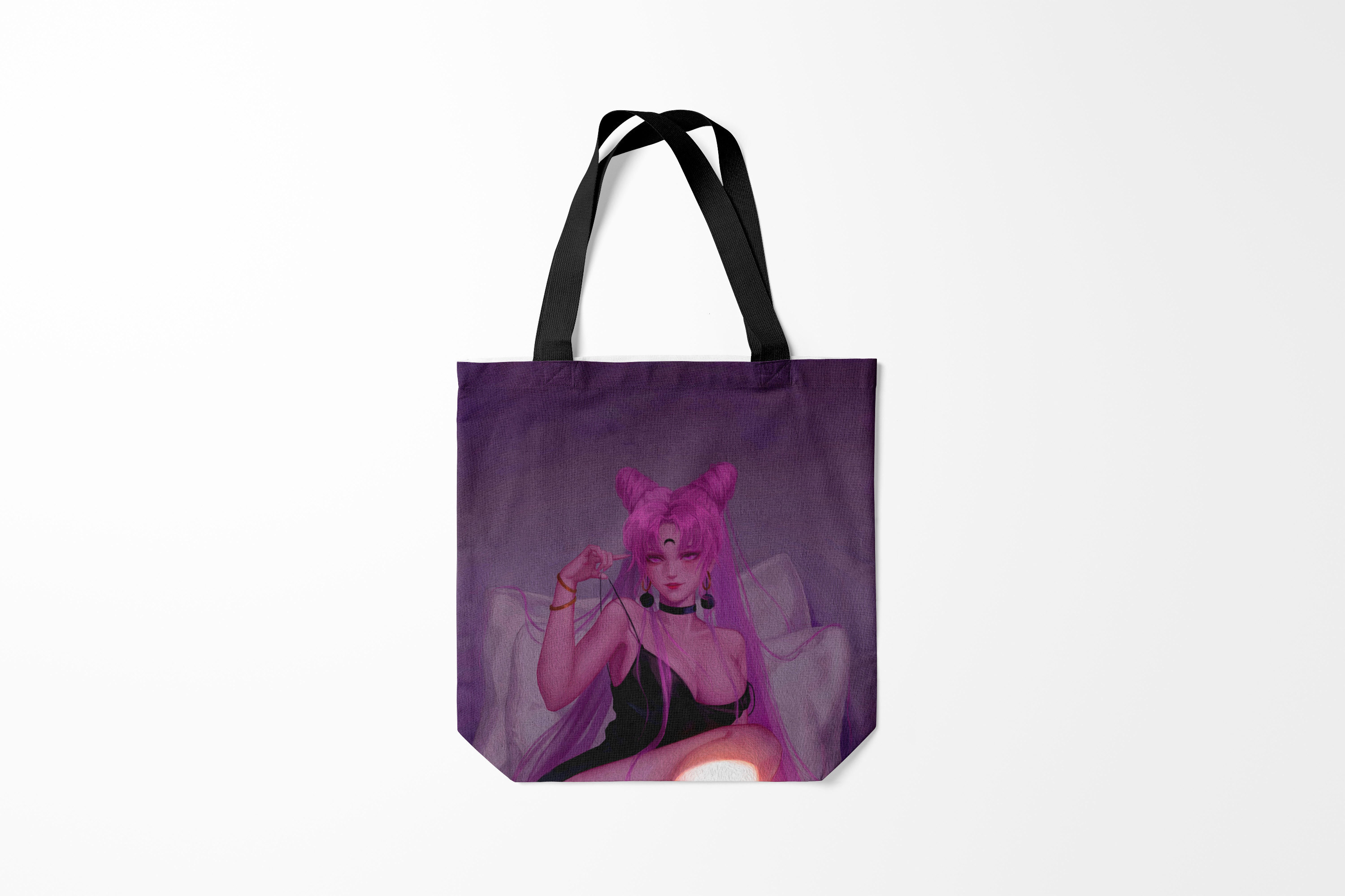 

Сумка шoппер унисекс Burnettie Sailor Moon PINK HEAR, фиолетовый, Sailor Moon PINK HEAR