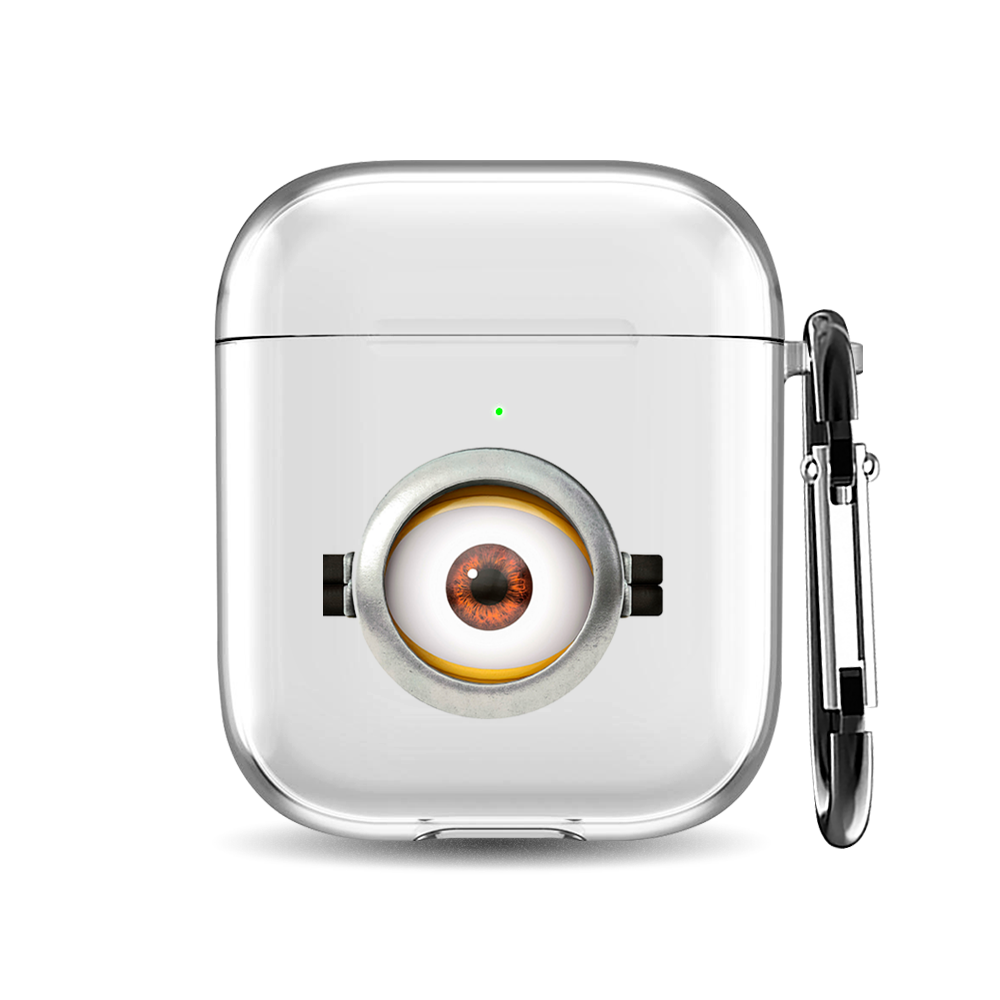 

Силиконовый чехол для наушников Airpods 1/2 "Я слежу!", AIPC-410-9A-1