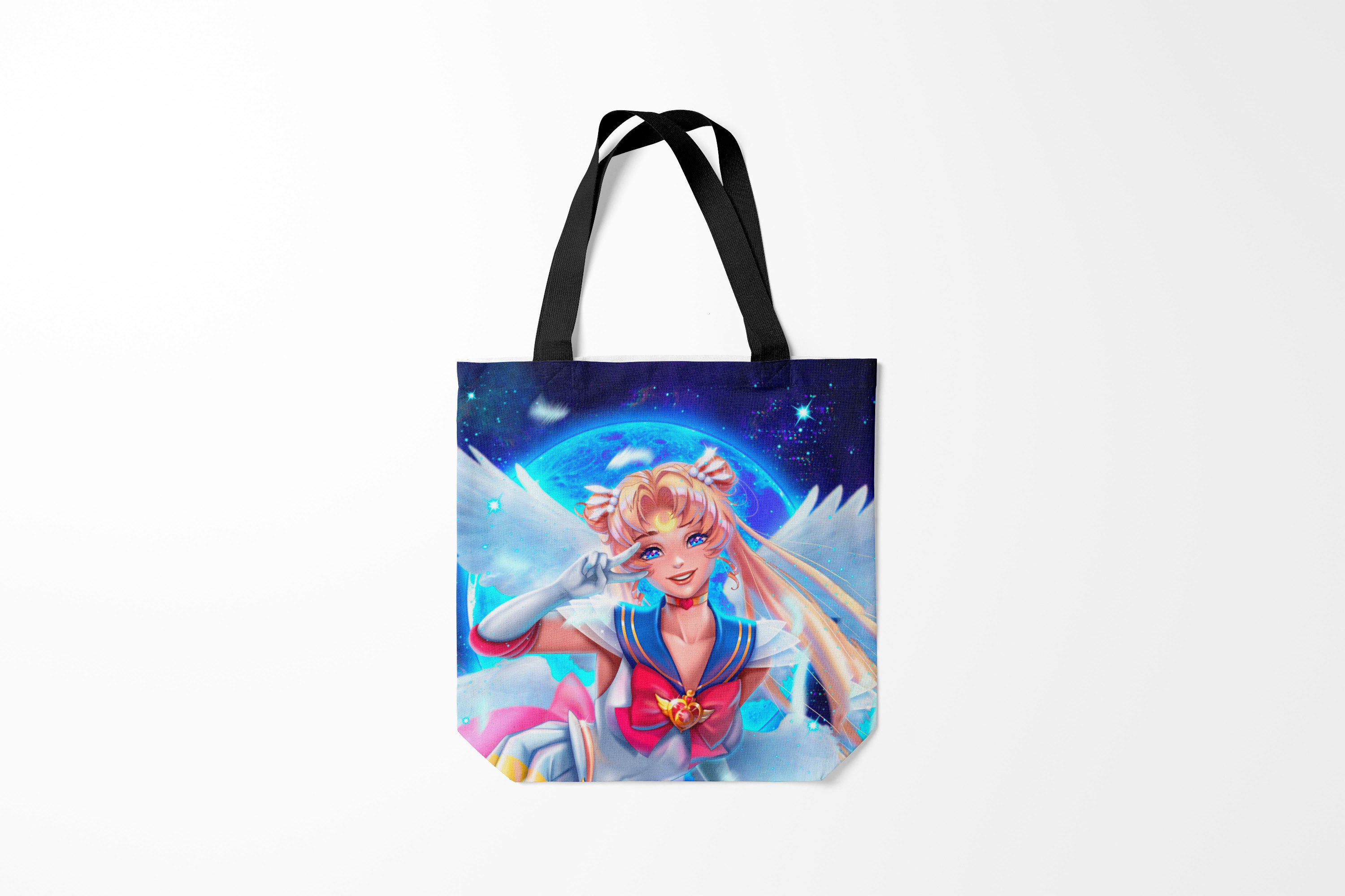 

Сумка шoппер унисекс Burnettie Sailor Moon КРЫЛЬЯ, синий, Sailor Moon КРЫЛЬЯ