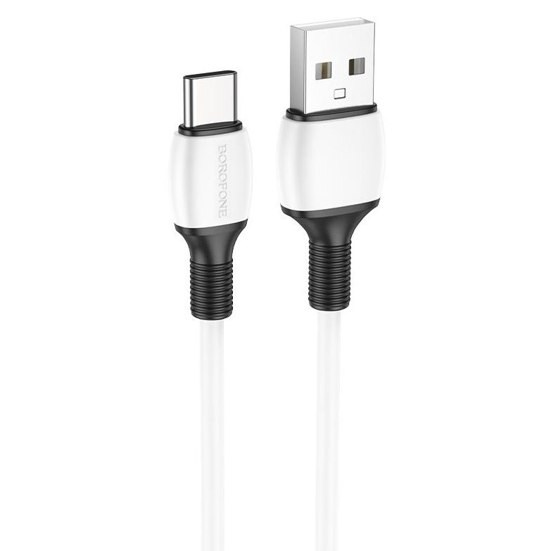 

Кабель USB Type-C-USB BOROFONE 1м белый
