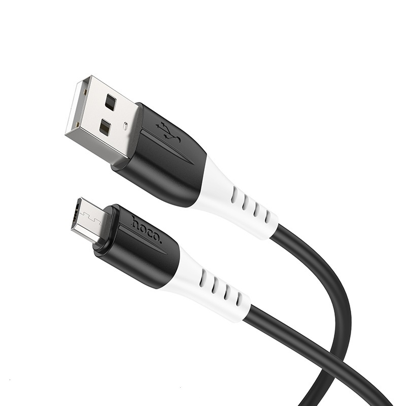 

Кабель micro USB-USB Hoco 1м черный