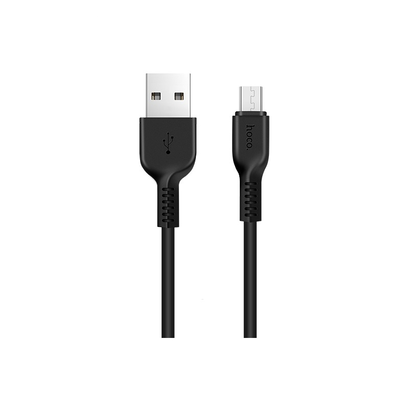 

Кабель micro USB-USB Hoco 3м черный