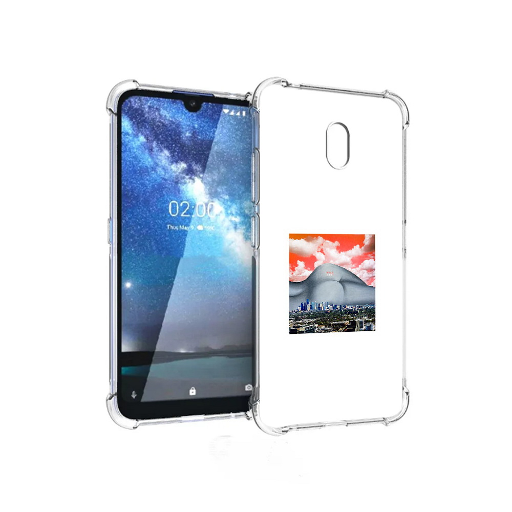 Чехол MyPads Tocco для ZTE Blade L8 город с девушкой на фоне (PT136677.443.297)
