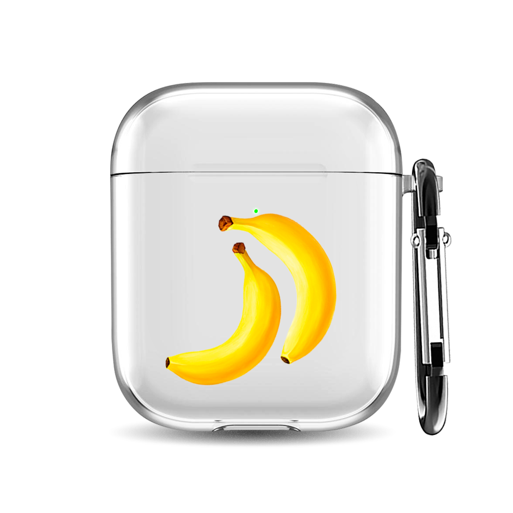 

Силиконовый чехол для наушников Airpods 1/2 "Банана!", AIPC-410-9A-1
