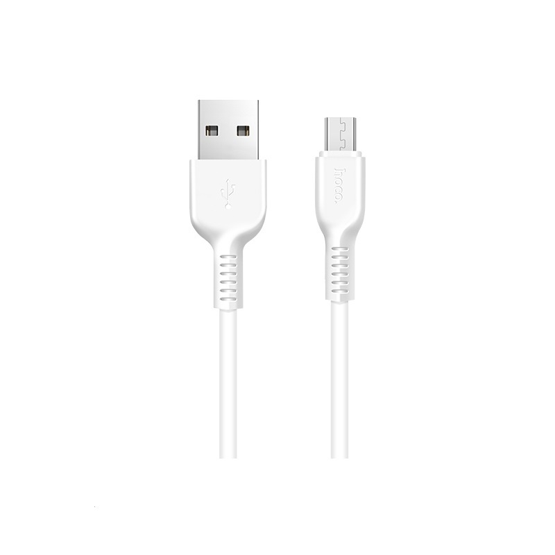 

Кабель micro USB-USB Hoco 2м белый