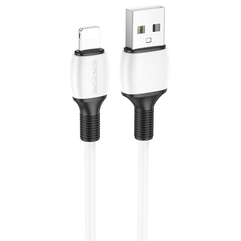 

Кабель Lightning-USB BOROFONE 1м белый