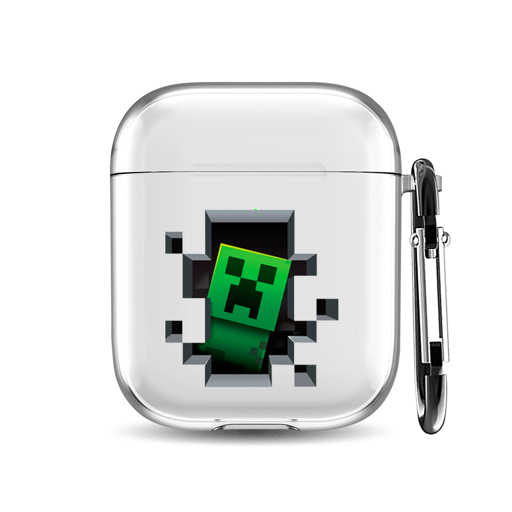 

Силиконовый чехол для наушников Airpods 1/2 "Тук тук", AIPC-410-9A-1