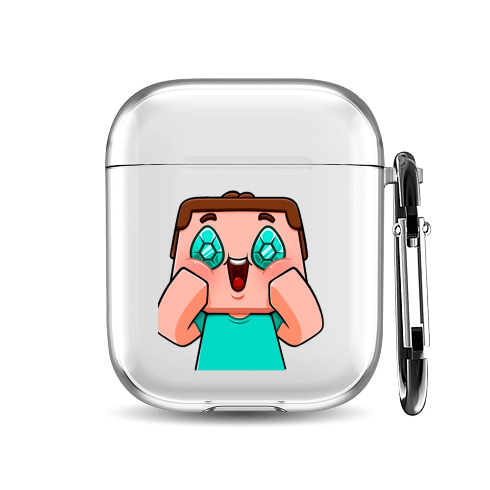 

Силиконовый чехол для наушников Airpods 1/2 "Не может быть!", AIPC-410-9A-1