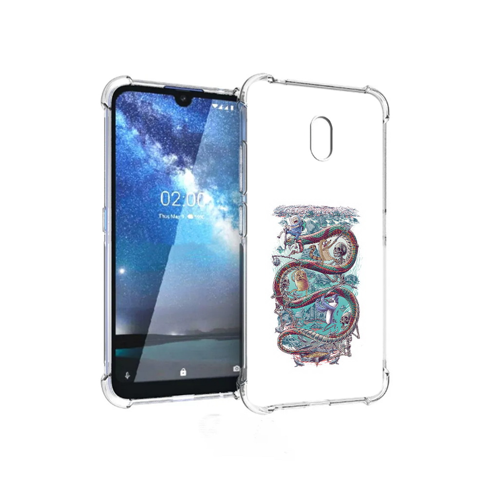 

Чехол MyPads Tocco для ZTE Blade L8 время приключений страшилка (PT136677.443.280), Прозрачный, Tocco