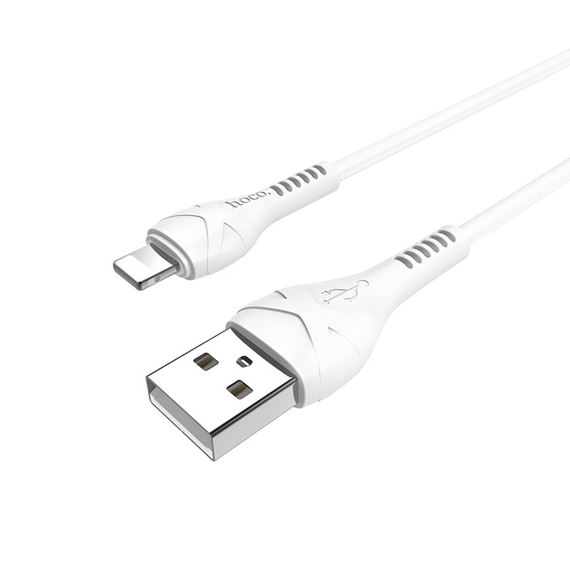 

Кабель Lightning-USB Hoco 1м белый
