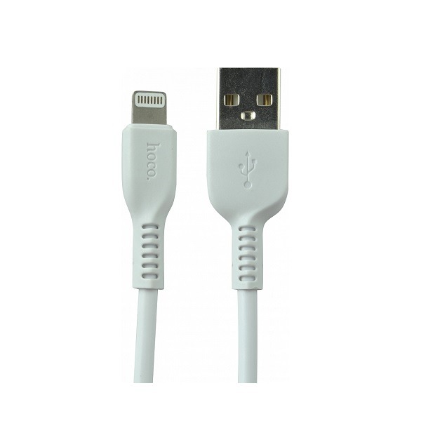

Кабель Lightning-USB Hoco 1м белый