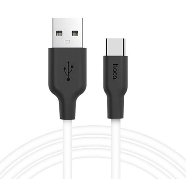 

Кабель USB Type-C-USB Hoco 1м белый