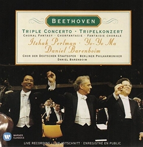 Beethoven: Triple Concerto. Itzhak Perlman Vol. 54 (cd)