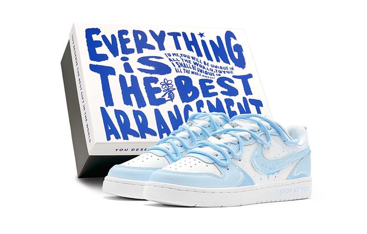 

Кеды унисекс Nike Court Borough GS белые 38.5 EU, Белый, Court Borough GS
