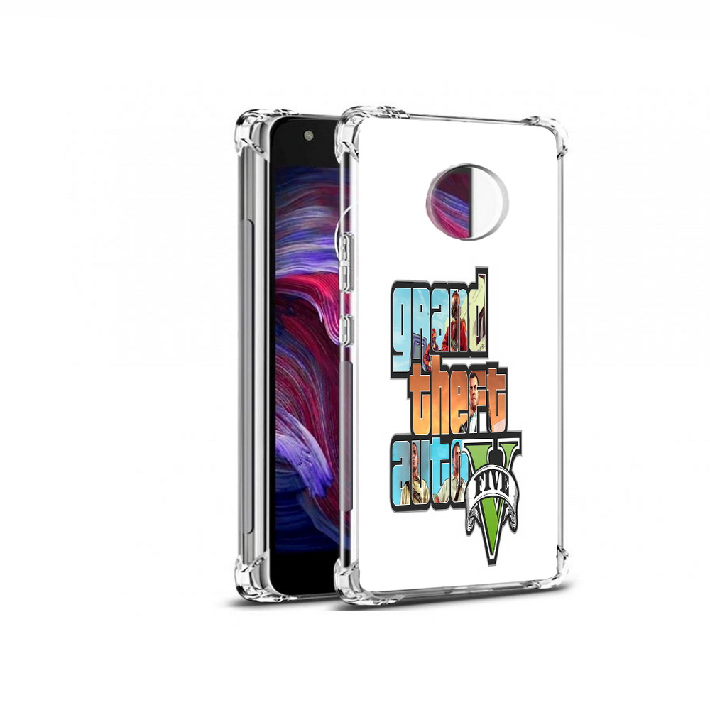 Чехол MyPads Tocco для Motorola Moto X4 игра гта (PT96319.371.373)