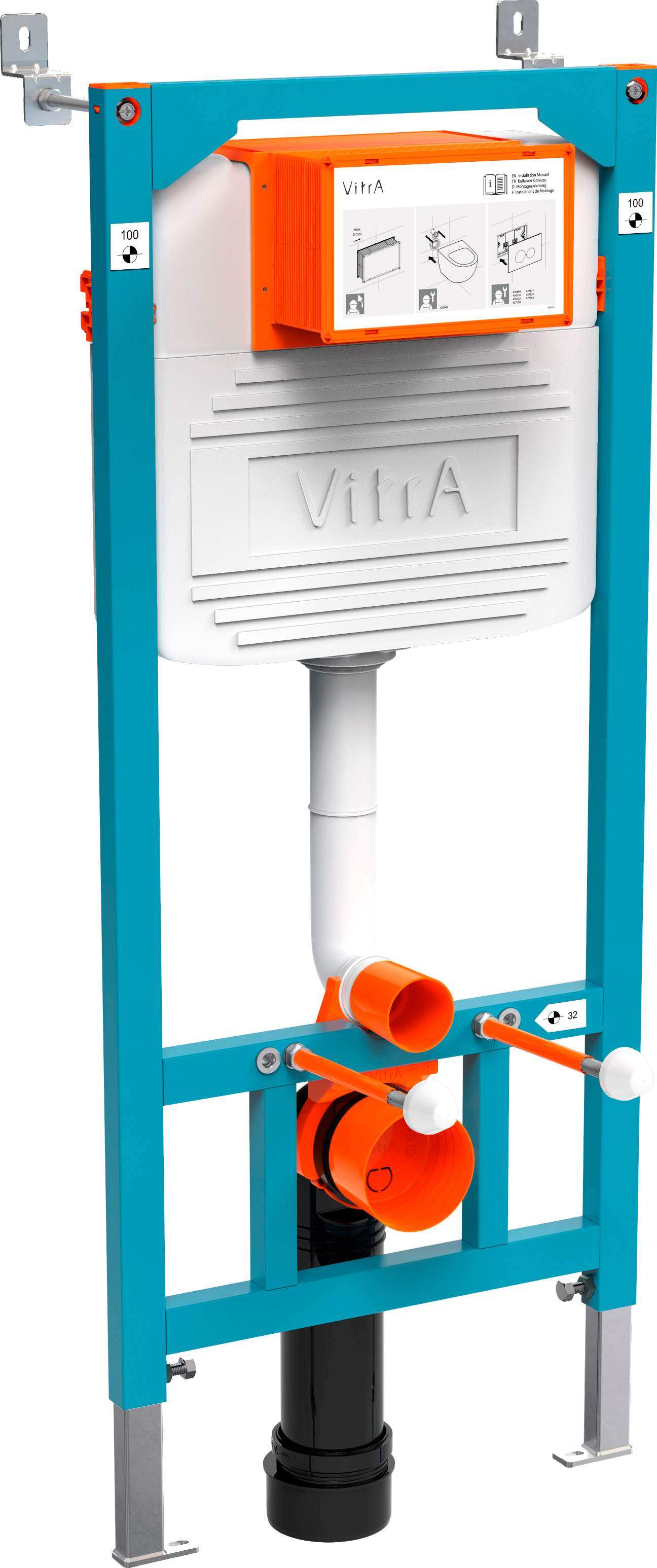 

Система инсталляции для унитазов VitrA 761-5826-01, 761-5826-01