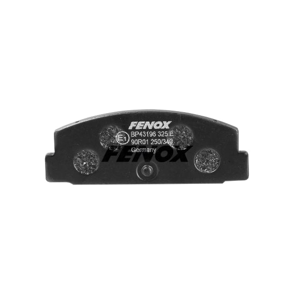 

Тормозные колодки FENOX задние дисковые для Mazda 323 1.4- 98-03/6 1.8- 02 BP43196