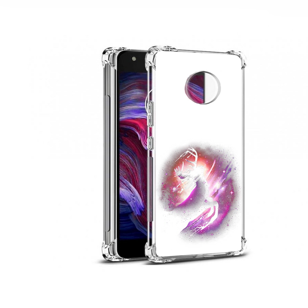 

Чехол MyPads Tocco для Motorola Moto X4 звездный олень (PT96319.371.354), Прозрачный, Tocco