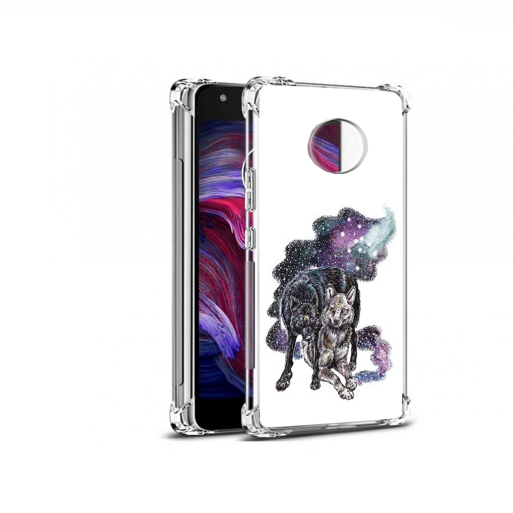

Чехол MyPads Tocco для Motorola Moto X4 звездные волки (PT96319.371.352), Прозрачный, Tocco