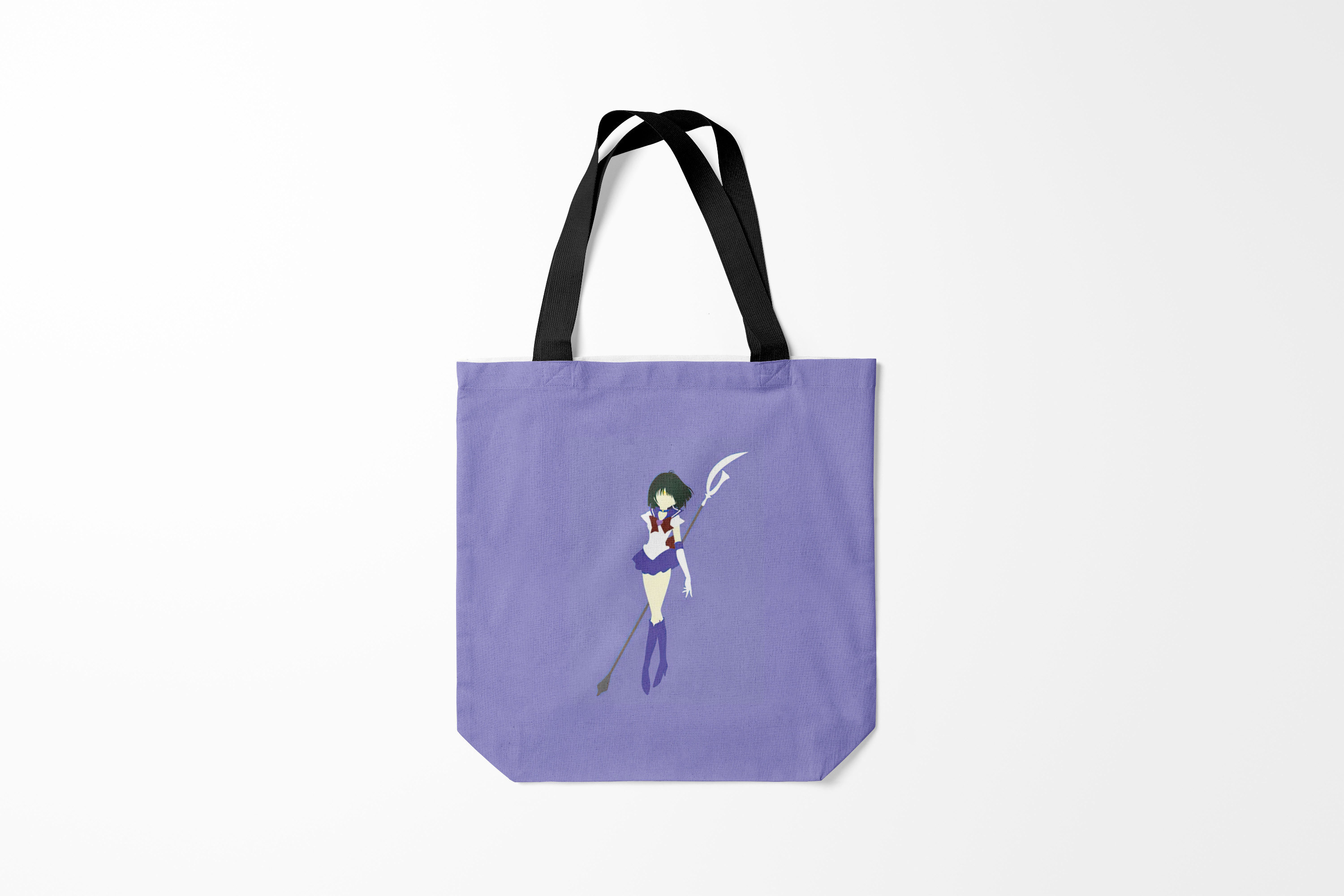 

Сумка шoппер унисекс Burnettie Sailor Moon Сейлор Сатурн, фиолетовый, Sailor Moon Сейлор Сатурн