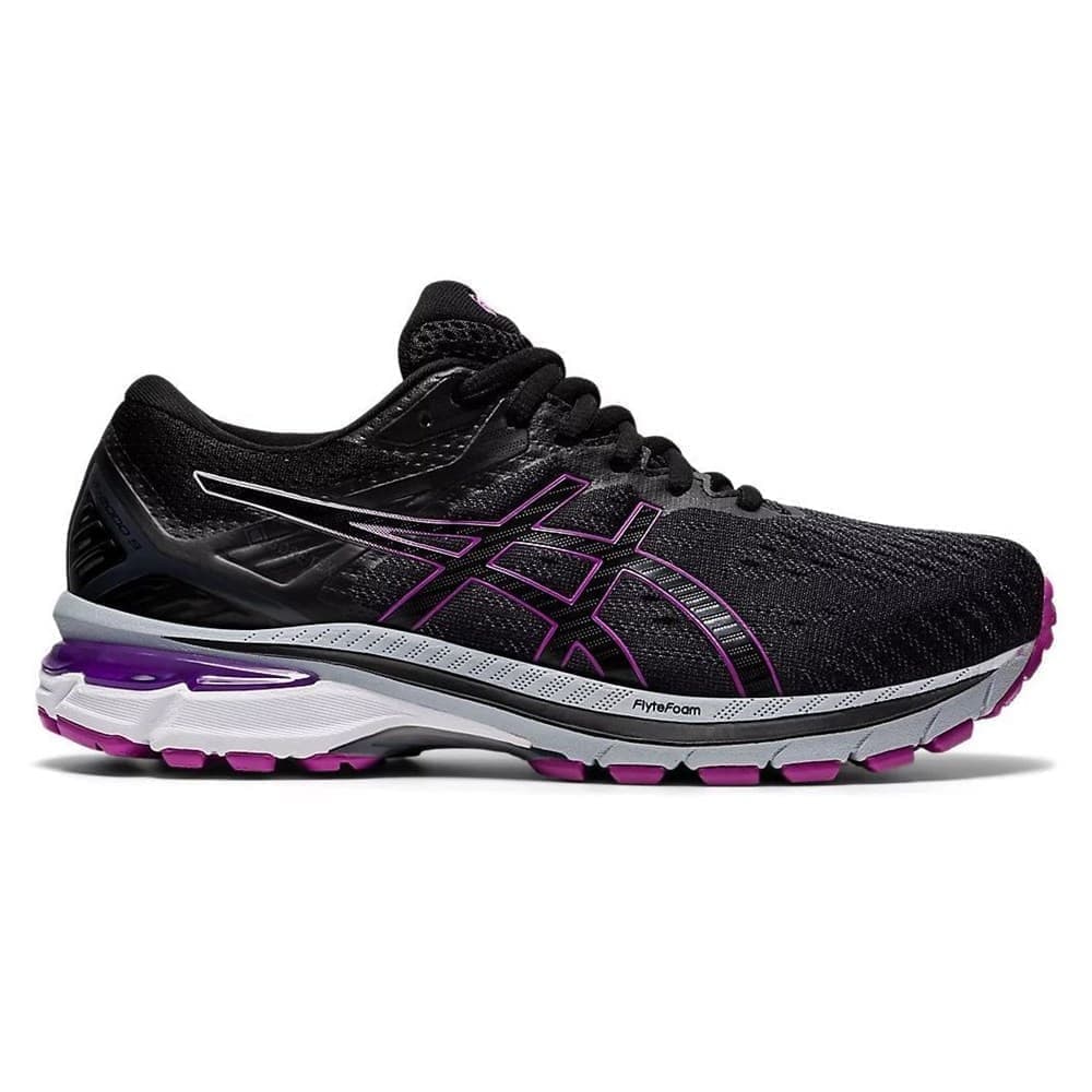 фото Кроссовки женские asics 1012a866-001 черные 6 us