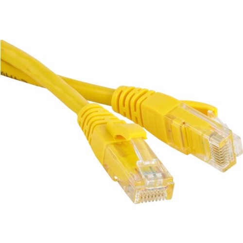 

Патч-корд UTP CAT5e 1.5 метра Exegate EX258668RUS RJ-45 кабель - жёлтый, Желтый