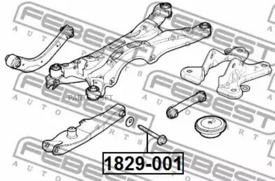 

FEBEST Болт FEBEST 1829-001