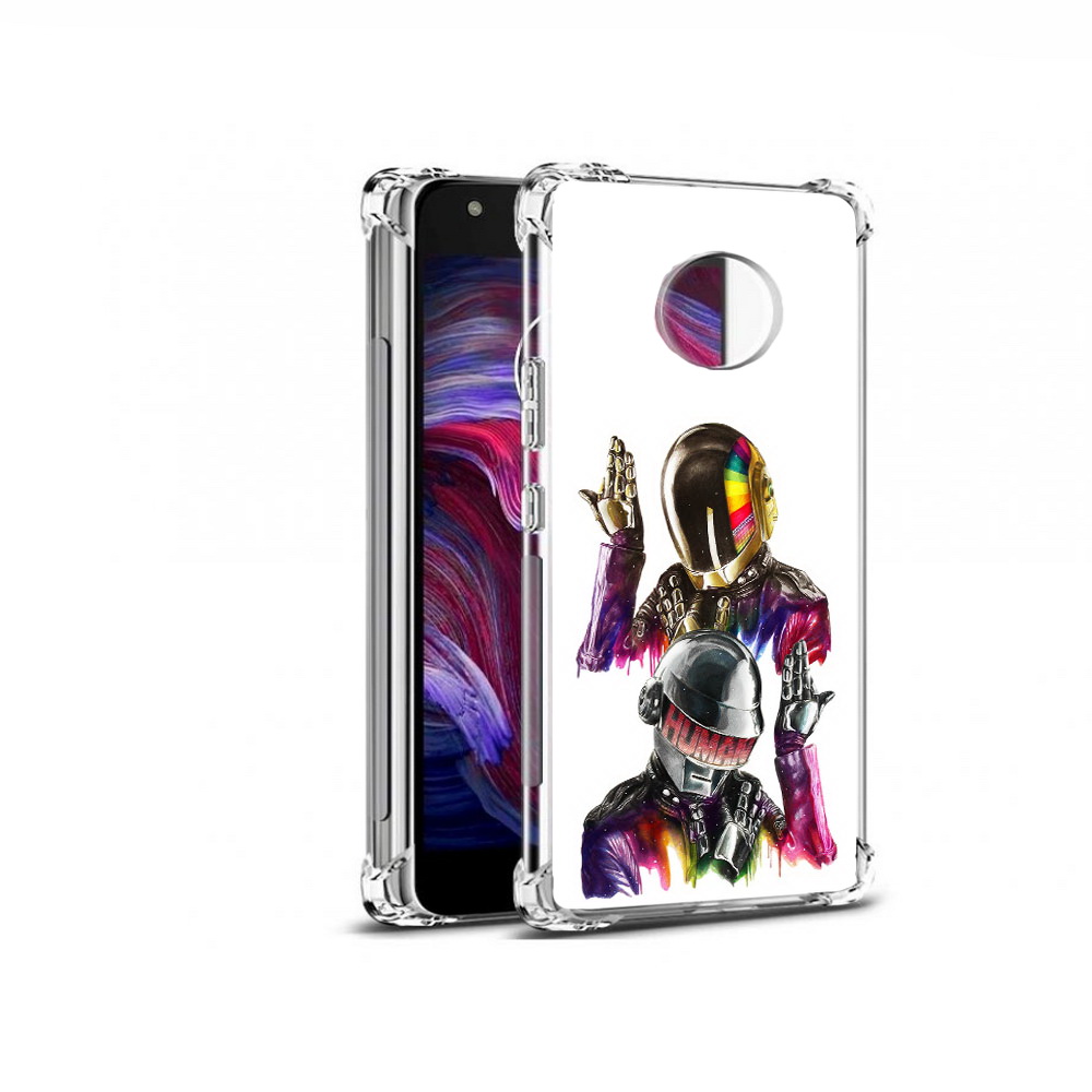 

Чехол MyPads Tocco для Motorola Moto X4 диско космонавты (PT96319.371.329), Прозрачный, Tocco