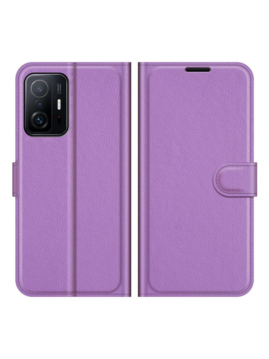 

Чехол Wallet для смартфона Xiaomi 11T/11T Pro фиолетовый