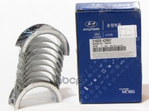 

HYUNDAI-KIA '2102042907 КОМПЛЕКТ ПОДШИПНИКОВ СКОЛЬЖЕНИЯ КОЛЕНВАЛА (5ШТ)[ORG] 1шт