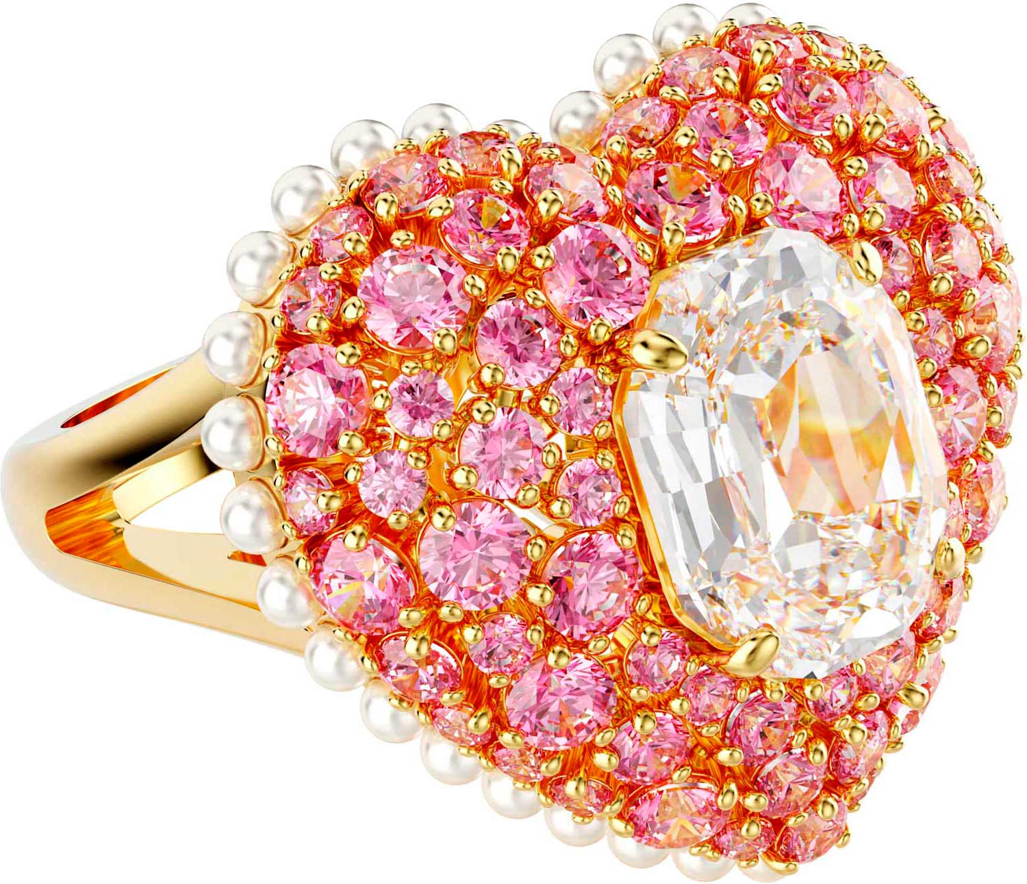 

Кольцо из металла р. 17 SWAROVSKI 5690057, жемчуг искусственный/Swarovski, 5690057