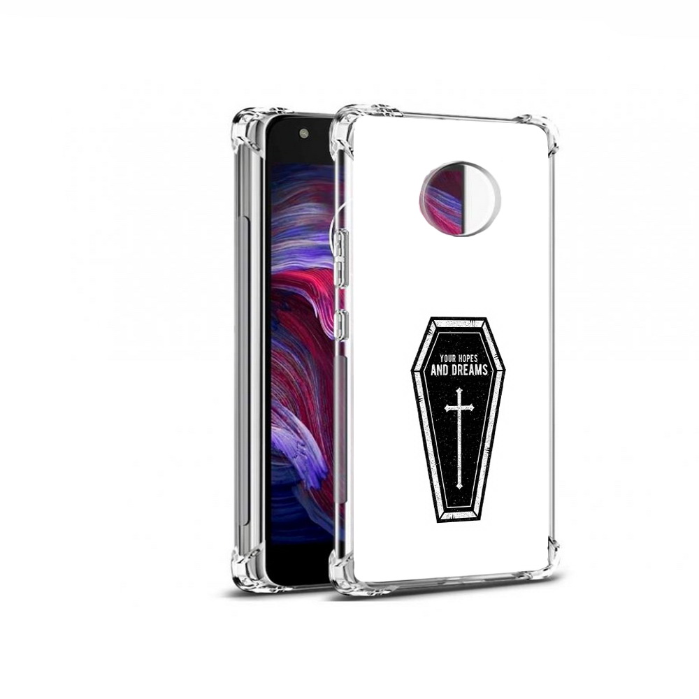 

Чехол MyPads Tocco для Motorola Moto X4 гроб с мечтами (PT96319.371.299), Прозрачный, Tocco