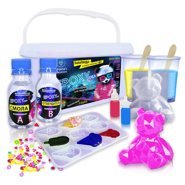 

Набор для творчества Мини Тойс, EPOXYdka Normal BOX Combo,0080681