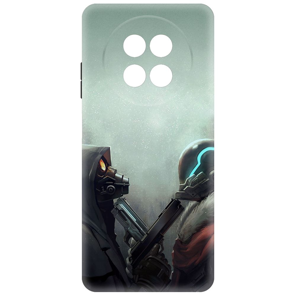 

Чехол-накладка Krutoff Soft Case Cтандофф 2 - Противостояние для Realme 13+ 5G, Черный