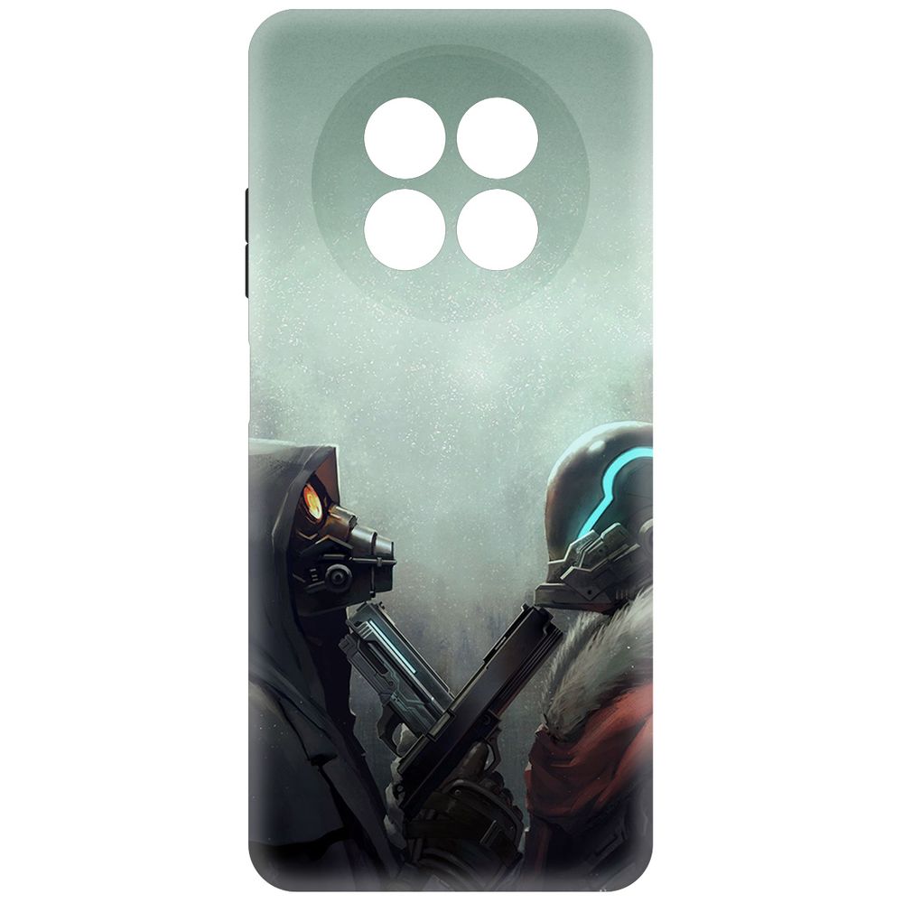 

Чехол-накладка Krutoff Soft Case Cтандофф 2 - Противостояние для Realme 13 5G, Черный