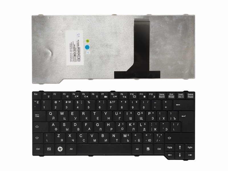 

Клавиатура для ноутбука Fujitsu 9J.N0N82.G0R, V080229DK1, 10600929956, 10600930687, 71GF50242-10, 71GF50362-00, 860N21217, 860N51217, 90.4H807.S0R, 9J.N0N82.0