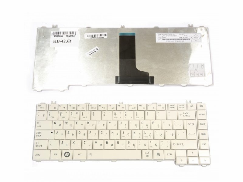 

Клавиатура для ноутбука Toshiba 9Z.N4VGQ.00R, NSK-TM0GV, 6037B0048102, 6037B0048104, 6037B0048108, 6037B0049202, 6037B0050609, 6037B049208, 9Z.N4VGQ.001, 9Z.