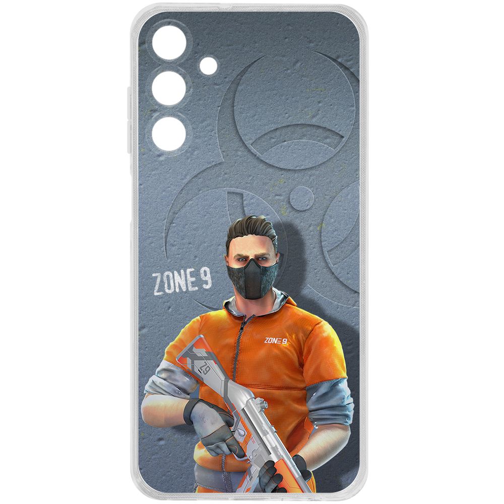 

Чехол-накладка Krutoff Clear Case Cтандофф 2 - Биотеррорист для Samsung Galaxy M15, Прозрачный